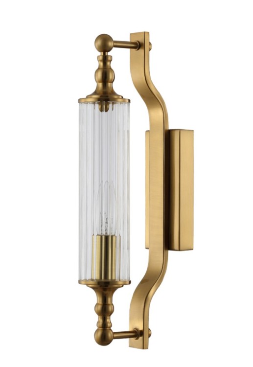 Бра Crystal Lux TOMAS AP1 BRASS TOMAS
