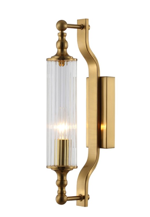 Бра Crystal Lux TOMAS AP1 BRASS TOMAS