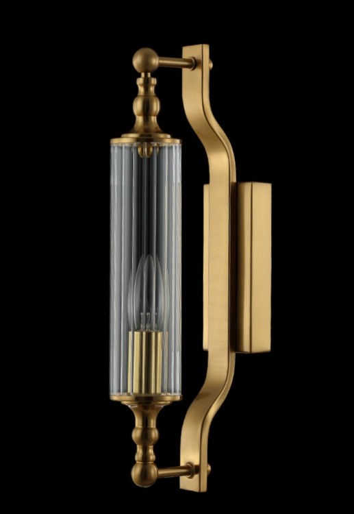 Бра Crystal Lux TOMAS AP1 BRASS TOMAS