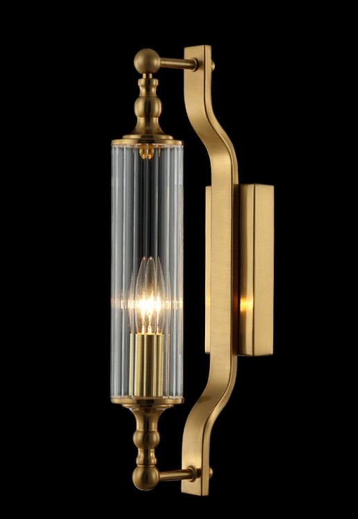 Бра Crystal Lux TOMAS AP1 BRASS TOMAS