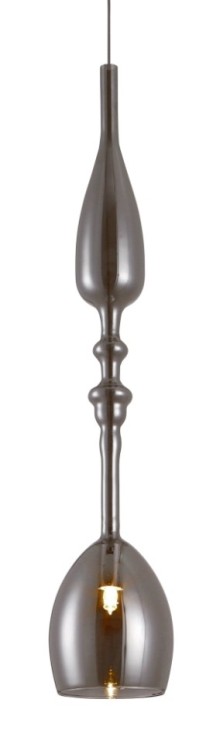 Подвес Crystal Lux LUX NEW SP1 C SMOKE LUX NEW