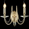 Бра Crystal Lux VICTORIA AP2 GOLD/AMBER VICTORIA ( Абажуры отдельно)