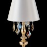 Настольная лампа Crystal Lux MERCEDES LG1 GOLD/COLOR MERCEDES
