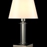 Настольная лампа Crystal Lux NICOLAS LG1 NICKEL/WHITE NICOLAS