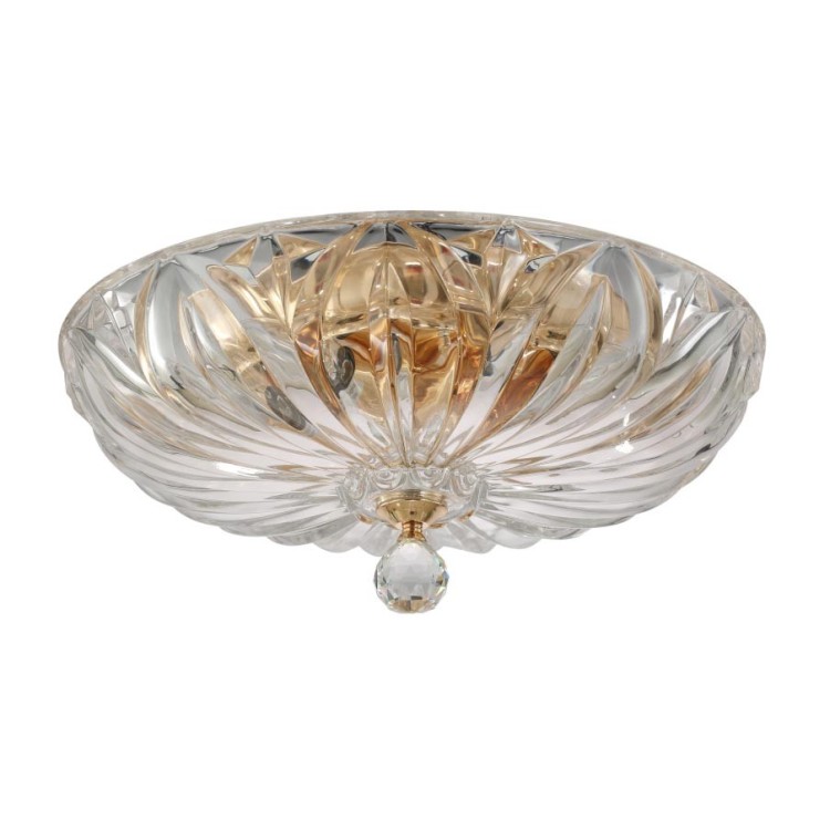 Потолочная люстра Crystal Lux DENIS D400 GOLD DENIS