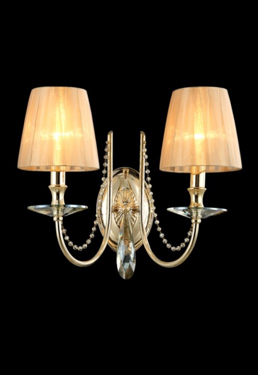 Абажур Crystal Lux VICTORIA CARAMEL