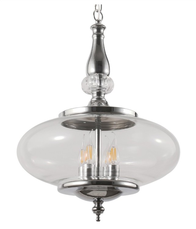 Подвес Crystal Lux MIEL SP4 CHROME MIEL