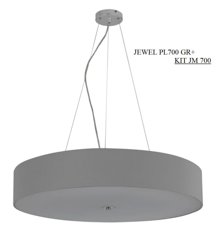 Потолочная люстра Crystal Lux JEWEL PL700 GR JEWEL