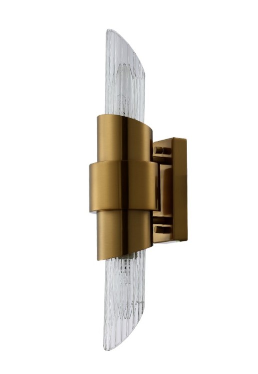 Бра Crystal Lux JUSTO AP2 BRASS JUSTO