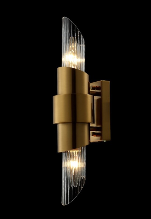 Бра Crystal Lux JUSTO AP2 BRASS JUSTO