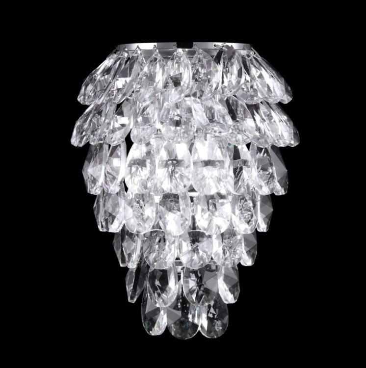 Бра Crystal Lux CHARME AP3 CHROME/TRANSPARENT CHARME