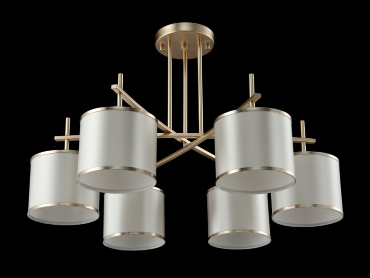 Потолочная люстра Crystal Lux SERGIO PL6 GOLD SERGIO