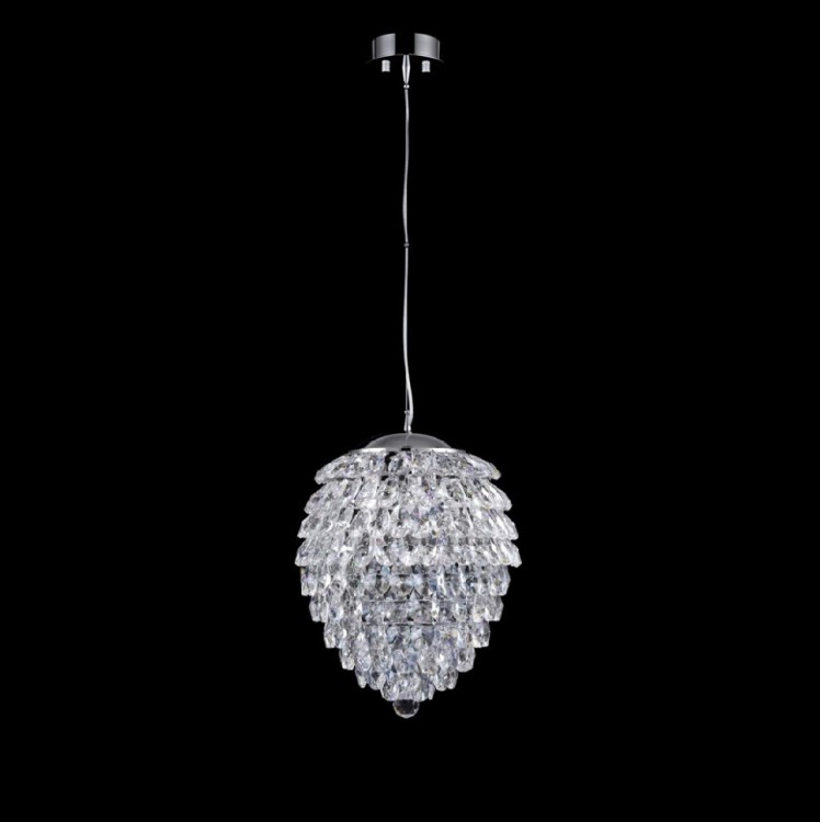 Подвес Crystal Lux CHARME SP4 CHROME/TRANSPARENT CHARME