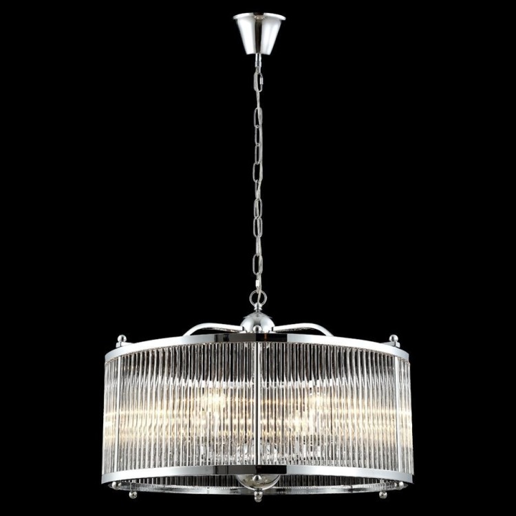 Люстра Crystal Lux TADEO SP6 D600 CHROME/TRANSPARENTE