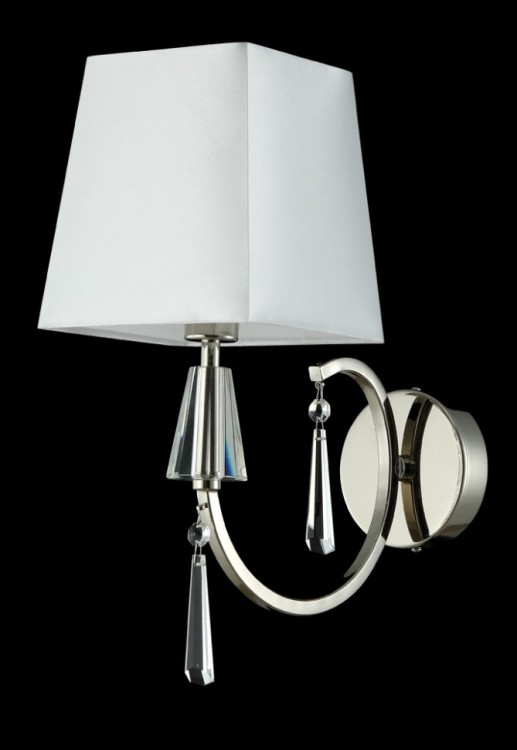 Бра Crystal Lux MARSELA AP1 NICKEL MARSELA