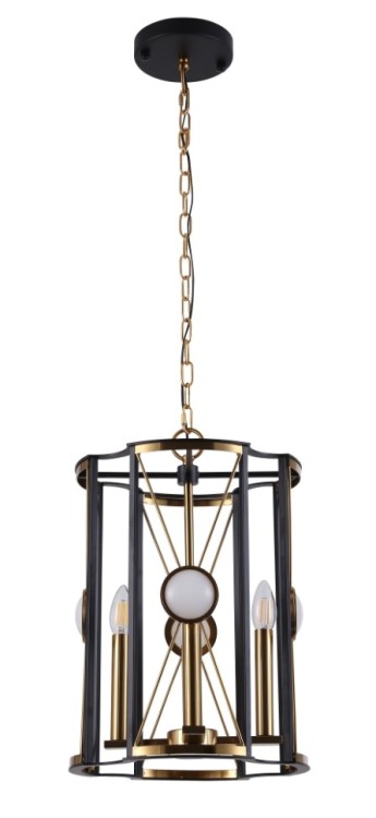 Подвес Crystal Lux TANDEM SP4 D410 GOLD TANDEM