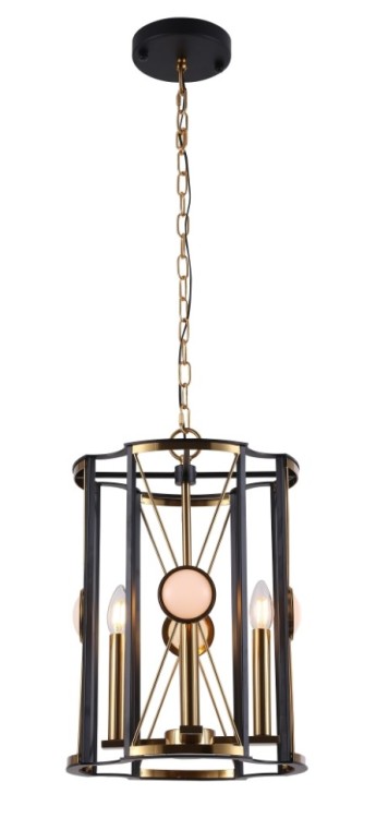 Подвес Crystal Lux TANDEM SP4 D410 GOLD TANDEM