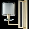 Бра Crystal Lux NICOLAS AP1 GOLD/WHITE NICOLAS