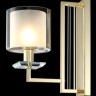 Бра Crystal Lux NICOLAS AP1 GOLD/WHITE NICOLAS