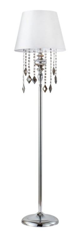 Торшер Crystal Lux MERCEDES PT1 CHROME/SMOKE MERCEDES