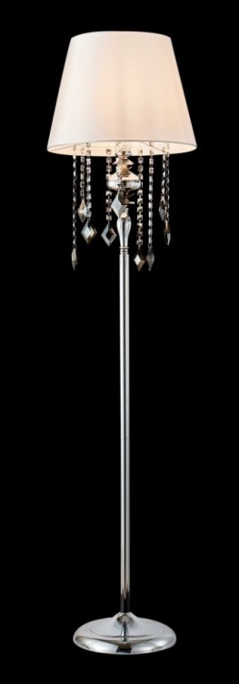 Торшер Crystal Lux MERCEDES PT1 CHROME/SMOKE MERCEDES