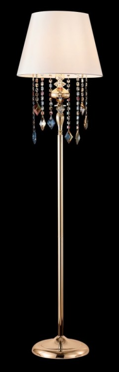 Торшер Crystal Lux MERCEDES PT1 GOLD/COLOR MERCEDES