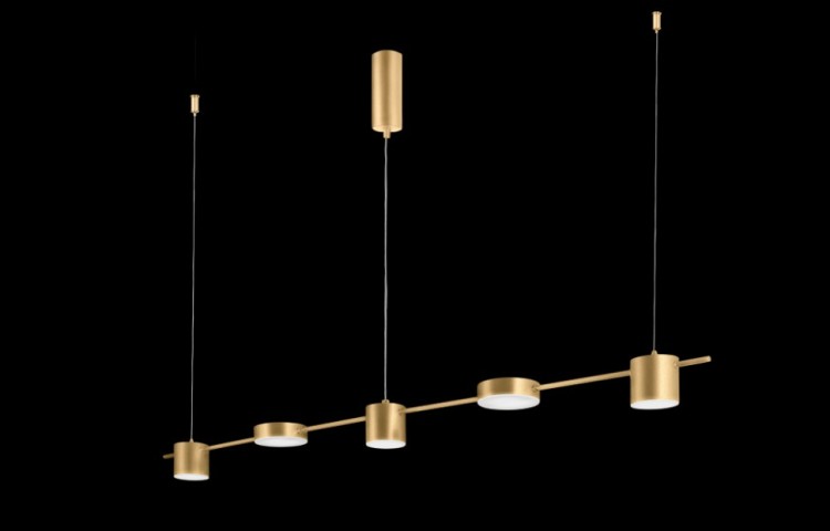 Подвес Crystal Lux TRISTAN SP5 L1200 GOLD TRISTAN