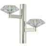 Бра Crystal Lux REBECA AP2 NICKEL REBECA
