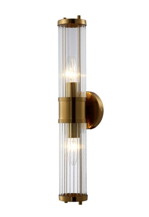 Бра Crystal Lux SANCHO AP2 BRASS SANCHO