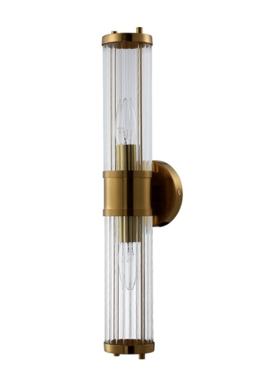 Бра Crystal Lux SANCHO AP2 BRASS SANCHO