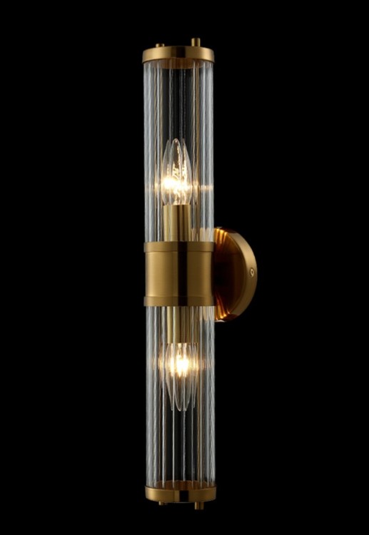 Бра Crystal Lux SANCHO AP2 BRASS SANCHO