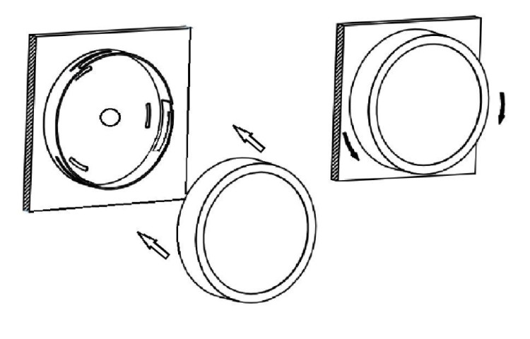Накладной светильник CLT 523C120 WH