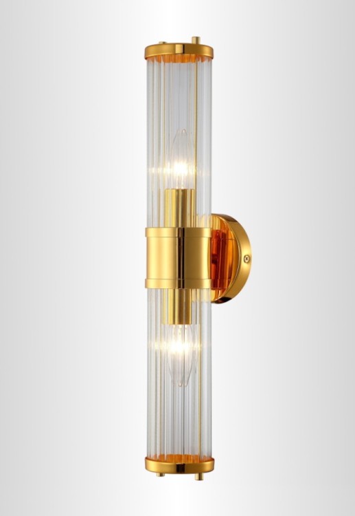 Бра Crystal Lux SANCHO AP2 GOLD SANCHO