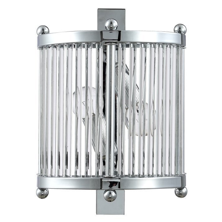 Бра Crystal Lux TADEO AP2 CHROME/TRANSPARENTE