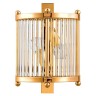 Бра Crystal Lux TADEO AP2 GOLD/TRANSPARENTE