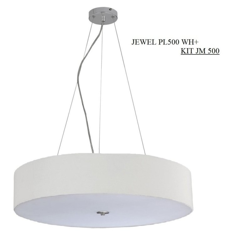 Светильник потолочный Crystal Lux JEWEL PL500 WH