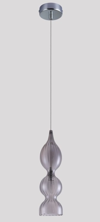 Подвес Crystal Lux IRIS SP1 B SMOKE IRIS