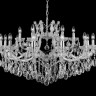 Подвесная люстра Crystal Lux HOLLYWOOD SP12+6 CHROME HOLLYWOOD