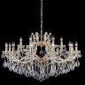 Подвесная люстра Crystal Lux HOLLYWOOD SP12+6 GOLD HOLLYWOOD