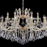 Подвесная люстра Crystal Lux HOLLYWOOD SP12+6 GOLD HOLLYWOOD